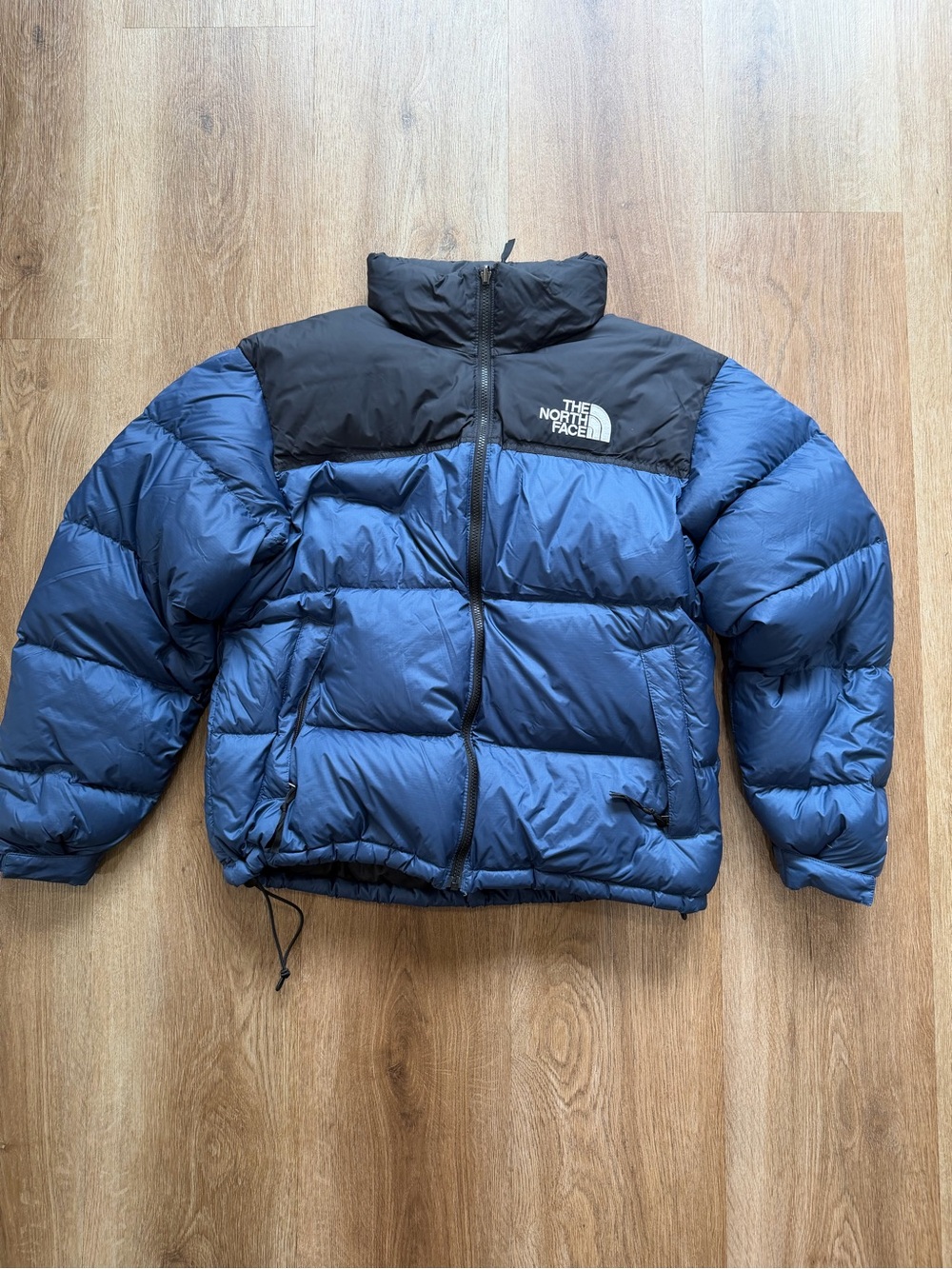 The North Face Men’s Blue & Black Puffer Jacket, Size Large